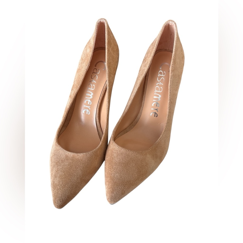 Castaner Beige Suede Women's Heels